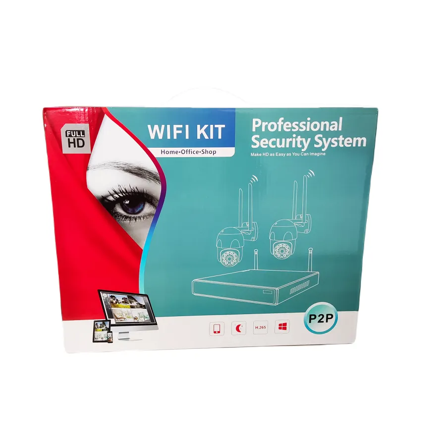 Ασύρματο Καταγραφικό CCTV Kit WiFi (4x camera)