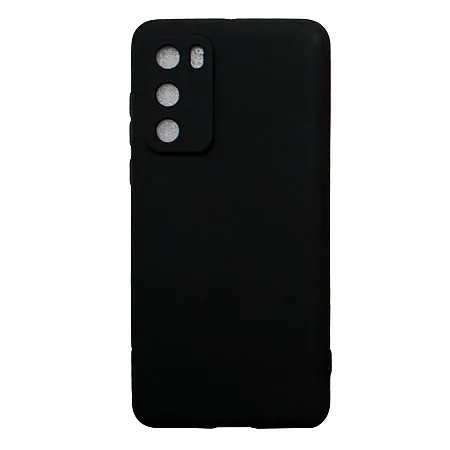 ΘΗΚΗ  HUAWEI P40 SOFT TOUCH TPU ΜΑΥΡΟ