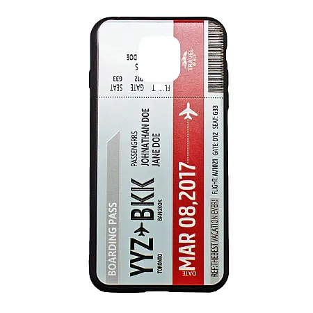 Θήκη Xiaomi Redmi Note 9s Eco TPU Boarding Pass