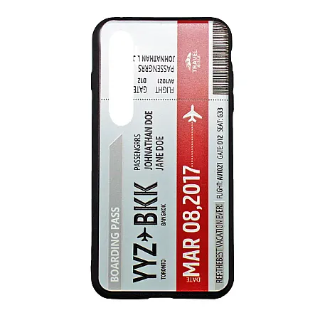 Θήκη για Xiaomi Mi Note 10 Lite Eco TPU Boarding Pass