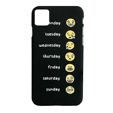 Θήκη iPhone 11 Eco TPU Emoji Week