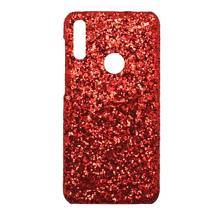 ΘΗΚΗ HUAWEI P SMART 2019 ECO TPU GLITTER RED
