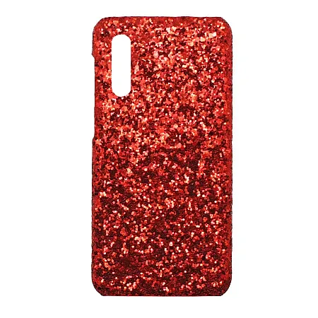 GLITTER ΘΗΚΗ TPU HUAWEI P SMART 2019 ΚΟΚΚΙΝΗ