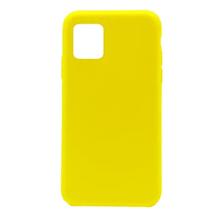 Θήκη για iPhone 12 Mini Σιλικόνης TPU Soft Touch (κίτρινο)