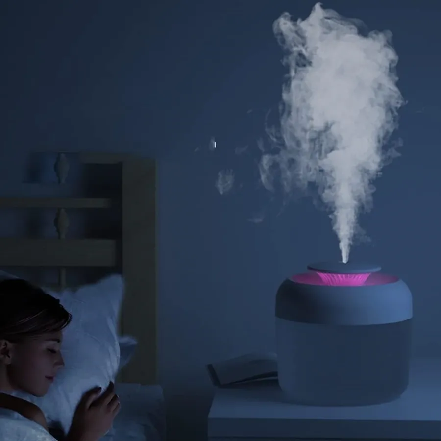 Υγραντήρας - Συσκευή για Αρωματοθεραπεία Ultrasonic Diffuser APJ-A801 (με νυχτερινό φωτισμό)