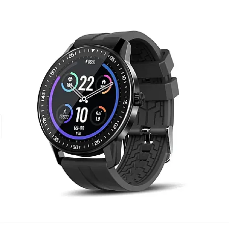 Smartwatch KOSPET Magic 2S 45mm (μαύρο - extra κόκκινο λουράκι)