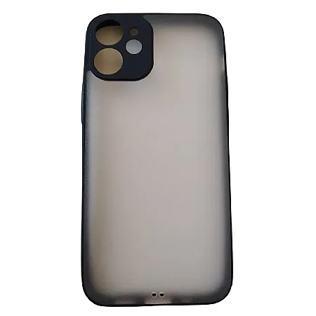 Θήκη για iPhone 12 Mini Ultra Thin With Border (μαύρη)