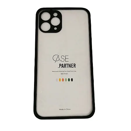Θήκη iPhone 11 Pro Max With Border X Protection (μαύρη)
