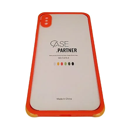 Θήκη για iPhone 12 Mini With Border X Protection (πορτοκαλί)