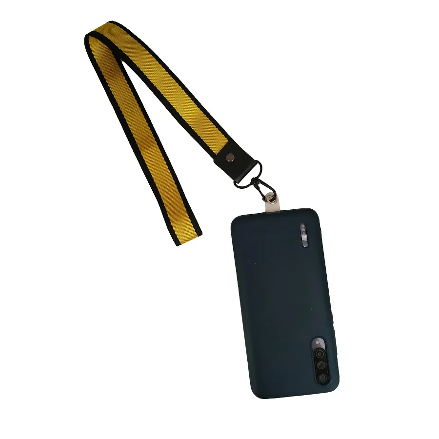 Ιμάντας Λαιμού για Κινητό (κίτρινη γραμμή)