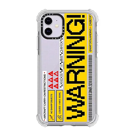 Θήκη για iPhone 12 Mini Back Cover Warning