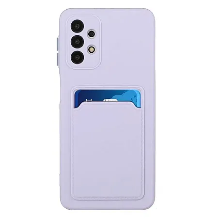 Θήκη Samsung A32 4G Back Cover με Υποδοχή Κάρτας (μωβ)