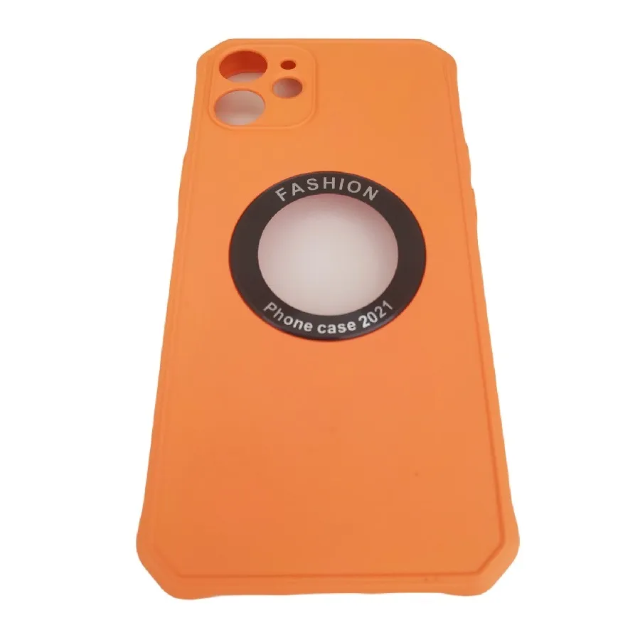 Θήκη για iPhone 12 Mini Mag Safe Back Cover Soft Touch (πορτοκαλί)