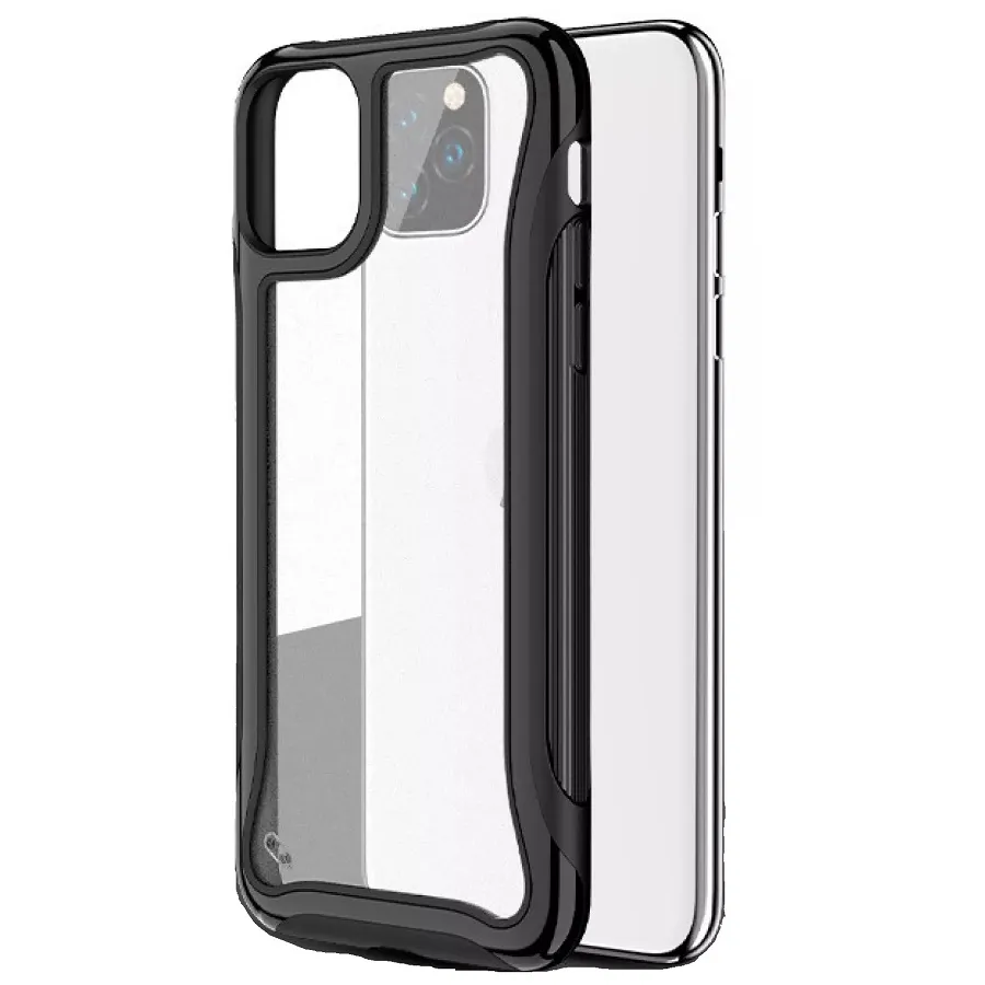 Θήκη για iPhone 12 Mini Hard protection (μαύρο)