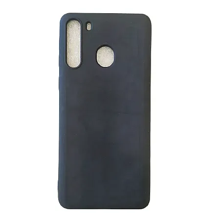 Θήκη για Samsung A21 Soft Touch TPU (μαύρο)