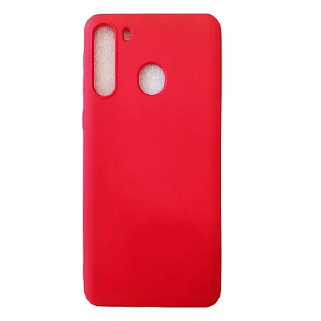 Θήκη για Samsung A21 Soft Touch TPU (κόκκινο)