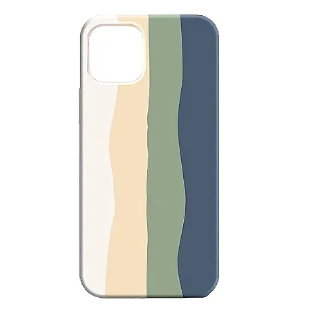 Θήκη για iPhone 11 Pro Max Rainbow (άσπρο)