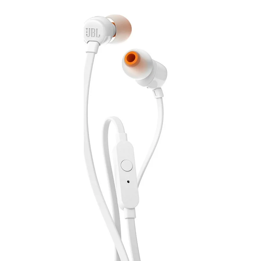 Handsfree JBL T110E In-ear 3.5mm (άσπρο)
