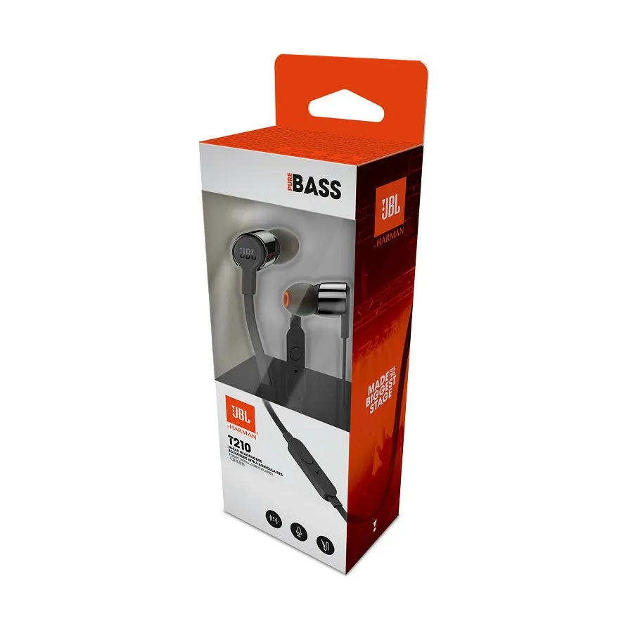 Handsfree JBL T110E In-ear 3.5mm (άσπρο)