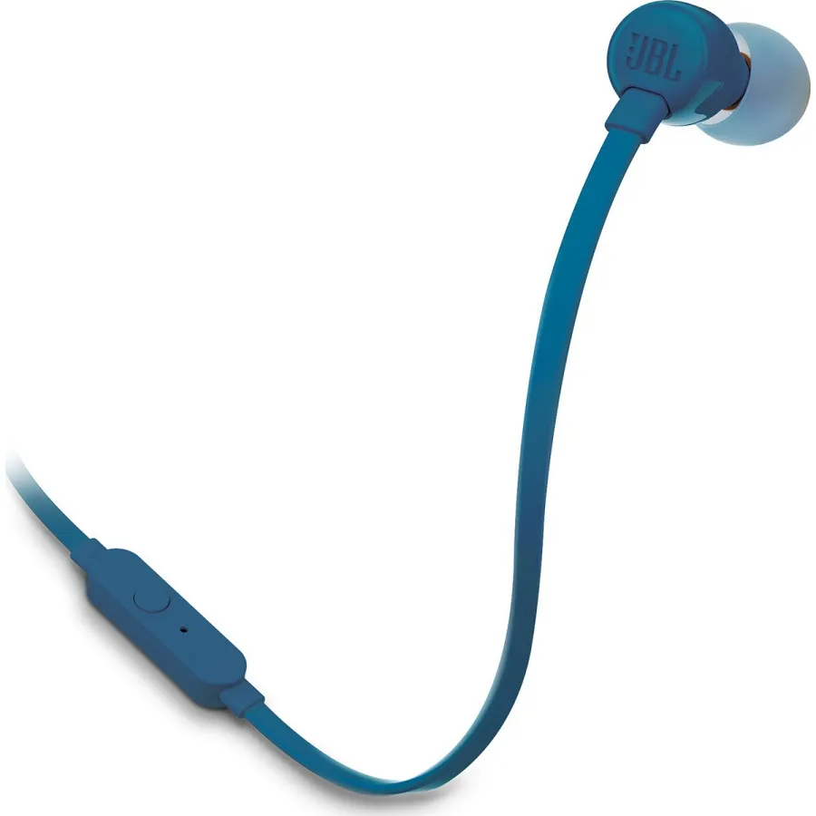 Handsfree JBL T110E In-ear 3.5mm (μπλε)