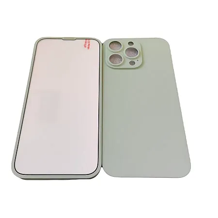 Θήκη για iPhone 12 Pro Full 360° All in One Glass (λαχανί)