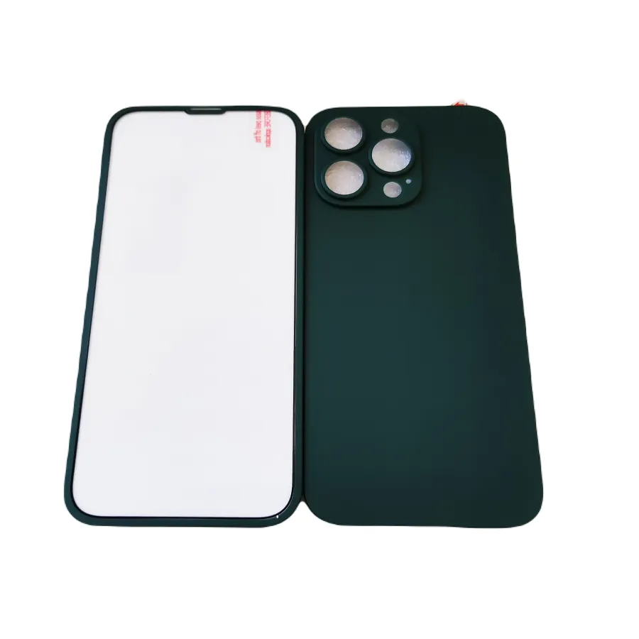 Θήκη για iPhone 11 Pro Max Full 360° All in One Glass (πράσινο)