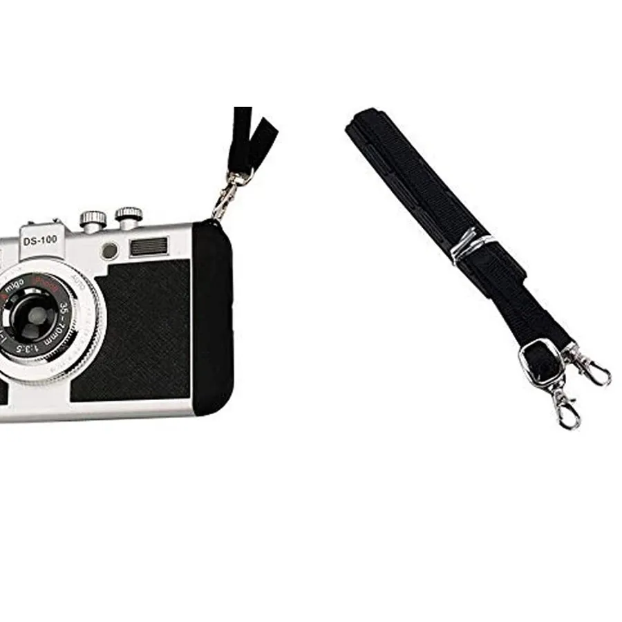 Θήκη για iPhone 11 Pro Max 3D Vintage Camera (μαύρο)