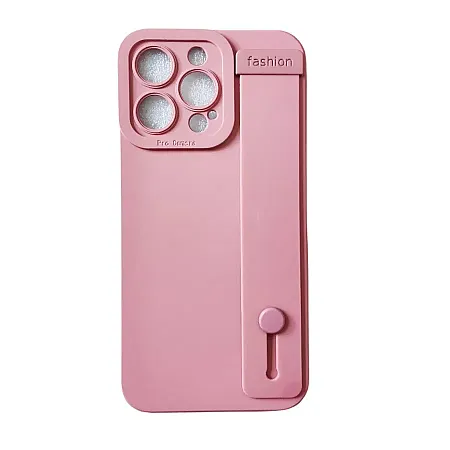 Θήκη για iPhone 12 Pro με Strip Holder (σομόν)