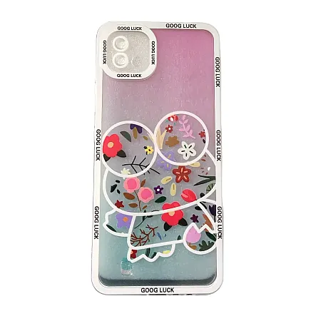 Θήκη για RealMe C11 2021 Flower Frog (διάφανο)