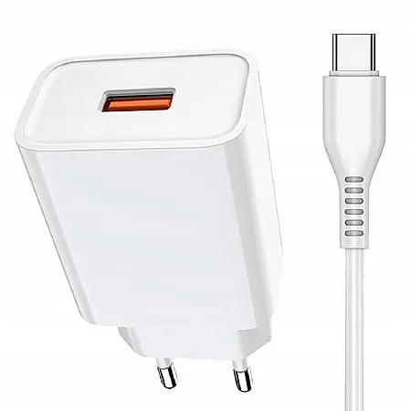 Φορτιστής JELLICO C7 Quick Charger (με καλώδιο TYPE C)