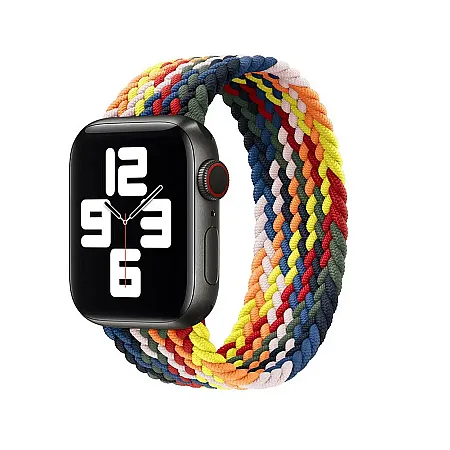 Λουράκι για Apple Watch 38/40mm Braided (πολύχρωμο)