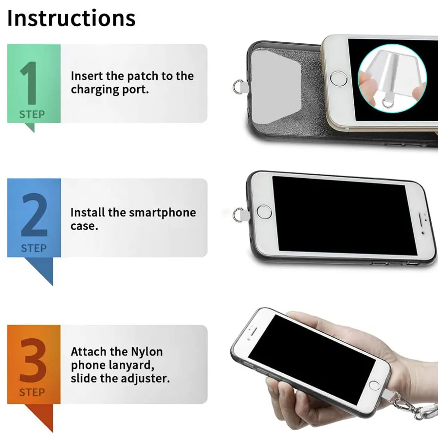 Λουράκι Λαιμού για όλες τις Θήκες (άσπρο)
