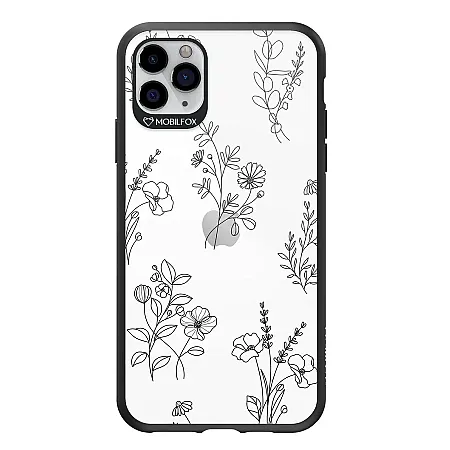 Θήκη για iPhone 11 Pro Max Mobilfox Bouquet Full-Shock  (μαύρο)