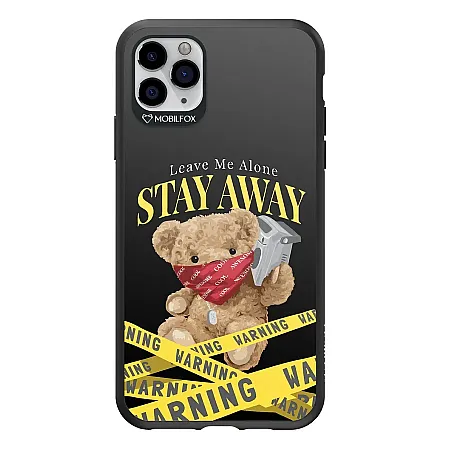 Θήκη για iPhone 11 Pro Max Mobilfox Stay Away Full-Shock  (μαύρο)