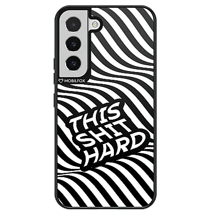 Θήκη για Samsung S22 Mobilfox This Shit Hard Full-Shock  (μαύρο)