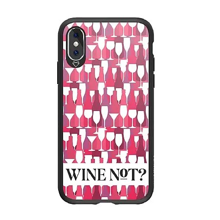 Θήκη για iPhone X/Xs Mobilfox Why Not_ Full-Shock (μαύρο)