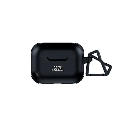 Θήκη για Airpods Pro Gen 1 Mobilfox Anti Social (μαύρο)