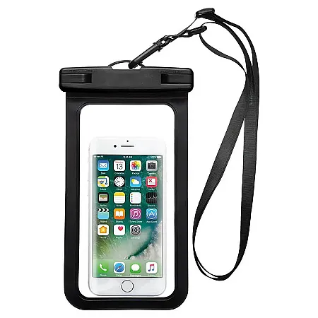 Αδιάβροχη Θήκη Universal με Clip 6,5” (μαύρο)