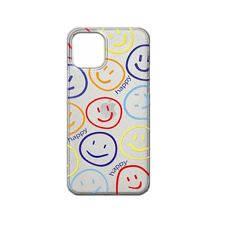 Θήκη για iPhone 13 Pro Max Smiles Back Cover (διάφανη)