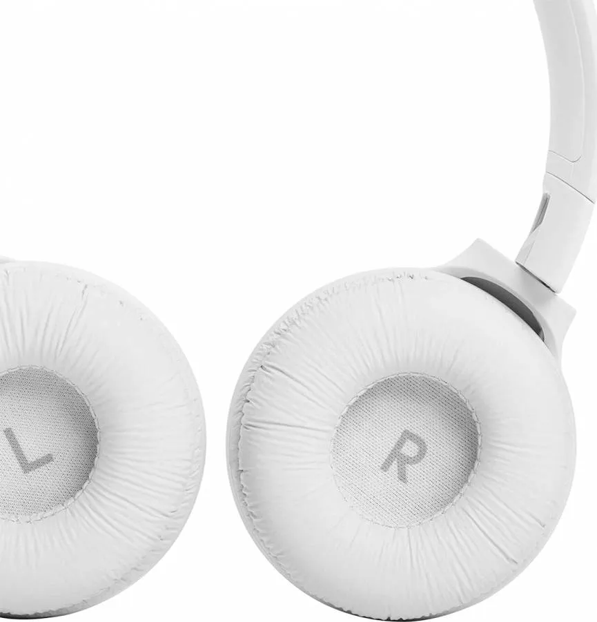 JBL Tune 510BT Ασύρματα Bluetooth On Ear Ακουστικά με 40 ώρες Λειτουργίας (άσπρο)