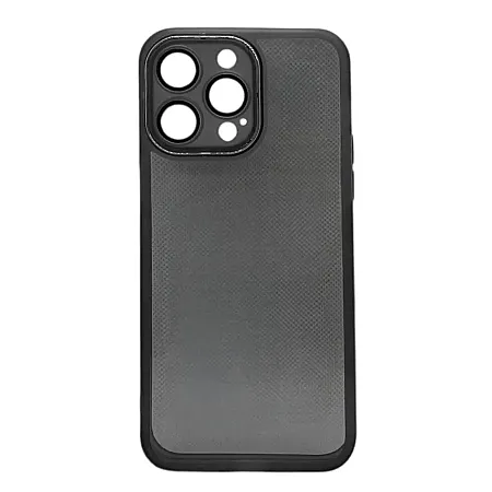 Θήκη για iPhone 14 Pro Διάφανη Σιλικόνης  (μαύρο)