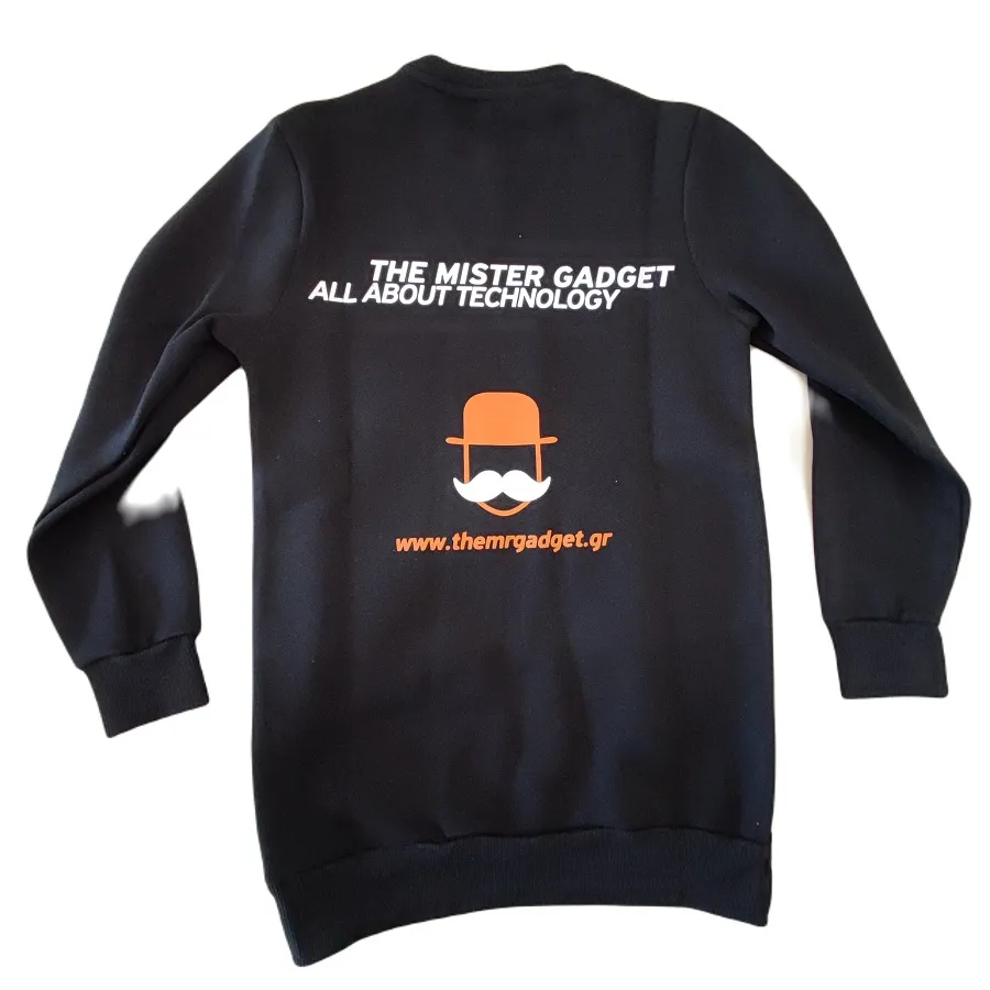 Μπλούζα Φούτερ Mr.Gadget Unisex M (μαύρο)