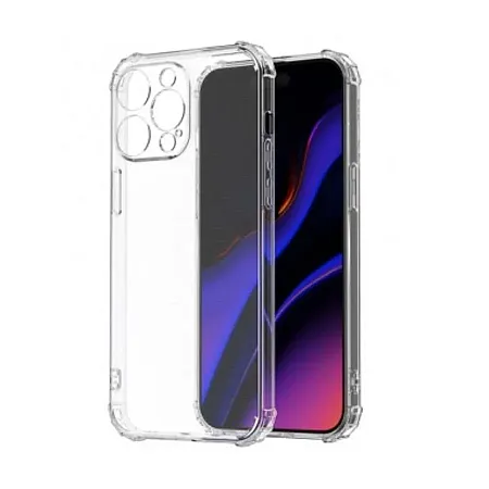 Θήκη για iPhone 15 Pro 2mm Σιλικόνης (διάφανο)