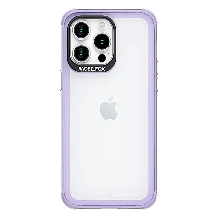 Θήκη για iPhone 12 Pro Mobilfox Nude Lavender Full-Shock  (μαύρο)