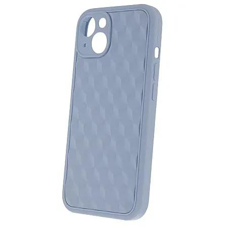 Θήκη για iPhone 14 Plus 3D Cube (σιελ)