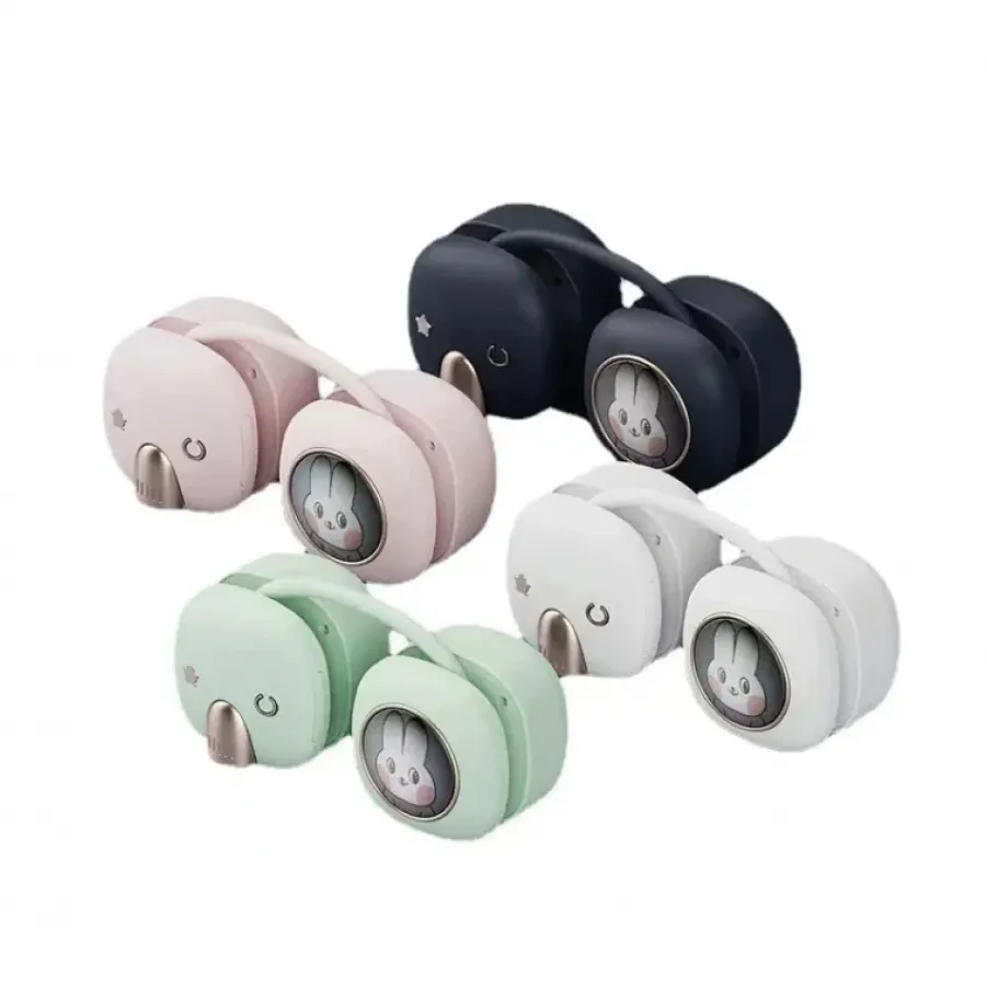 Ασύρματα Ηχεία Λαιμού Bunny Neck-Band με LED Light (άσπρο)