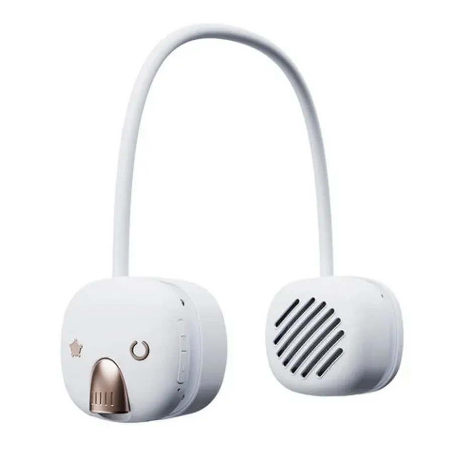 Ασύρματα Ηχεία Λαιμού Bunny Neck-Band με LED Light (άσπρο)