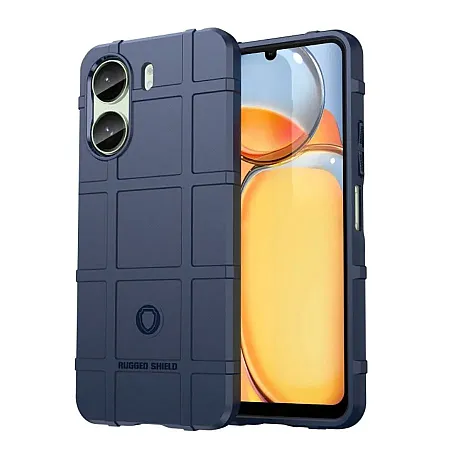 Θήκη για Samsung Galaxy A25 Square Grid (μπλε)