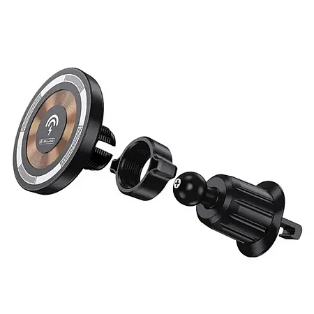 Βάση Κινητού Αυτοκινήτου Ασύρματης Φόρτισης Jellico W14 Magsafe (μαύρο)