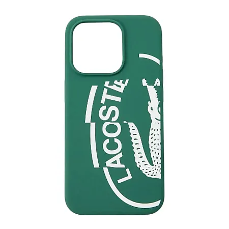 Θήκη για iPhone 15 Pro Lacoste HC Silicone Oval Logo (LCHCP15LSOVN - πράσινο)